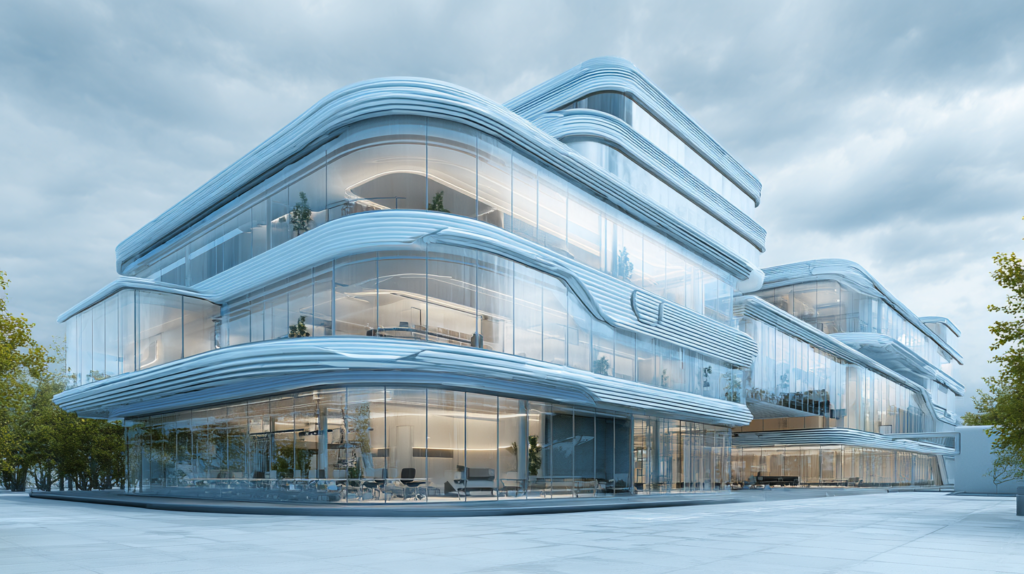 tystr4417 futuristic five story corporate office building botto d76ac5cd fe2a 44ac 9ac1 67c2cea0b5f6